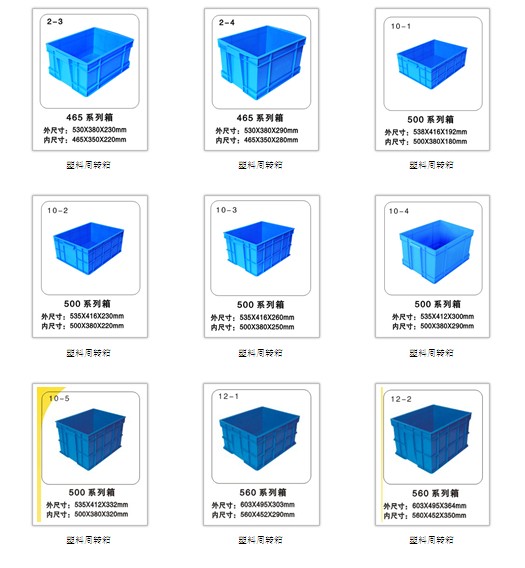塑料周轉箱