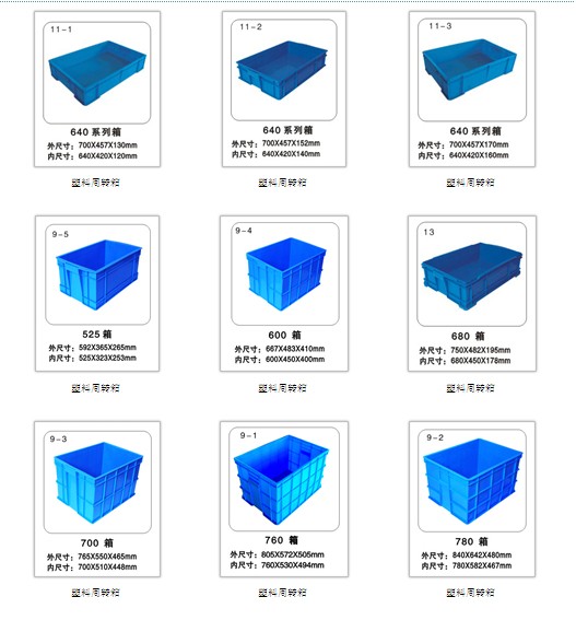 塑料周轉箱