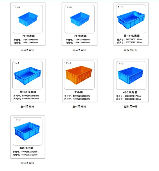 塑料周轉箱