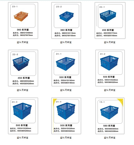 塑料周轉筐