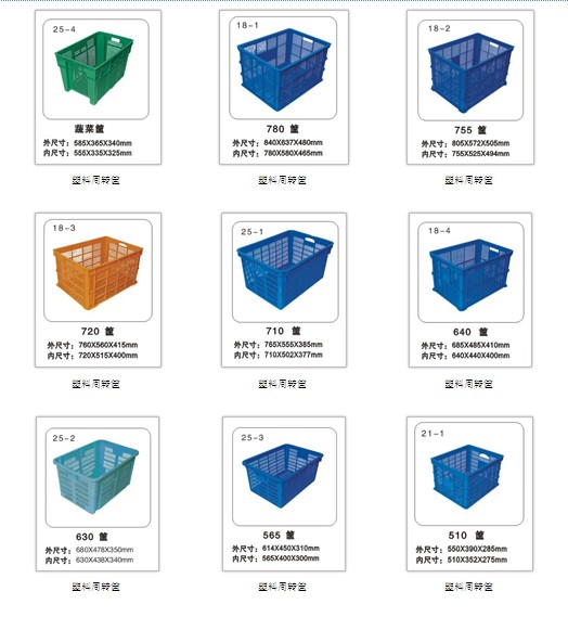 塑料周轉筐